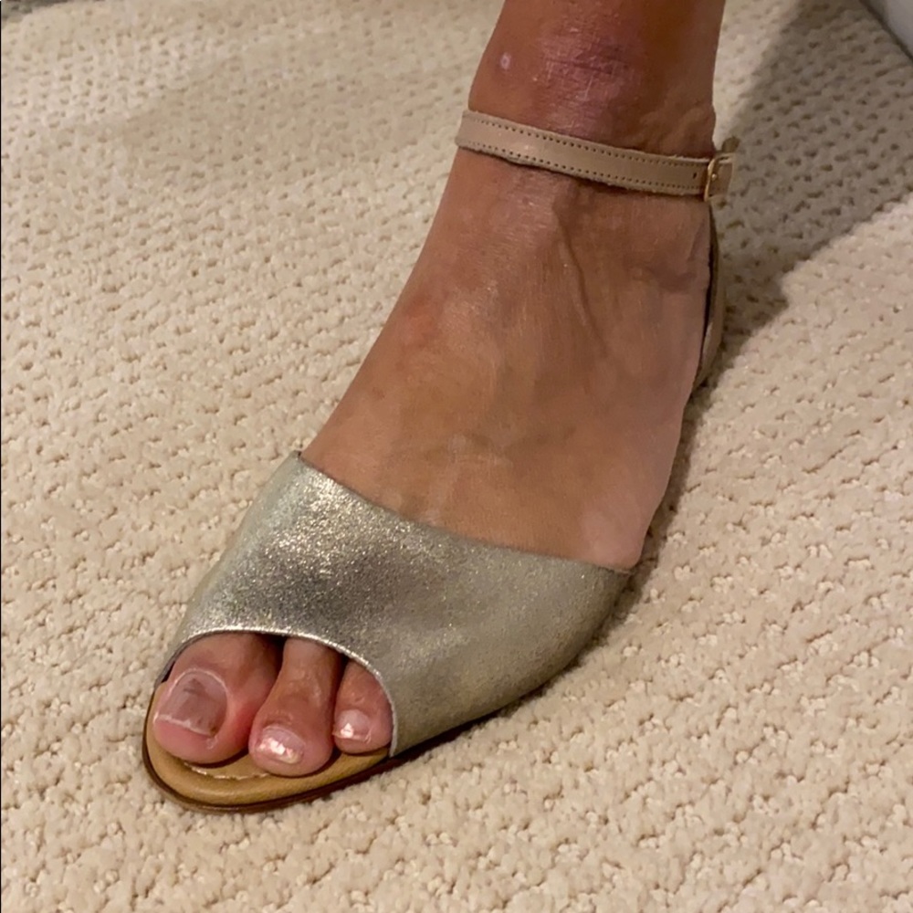 Gold Sandals